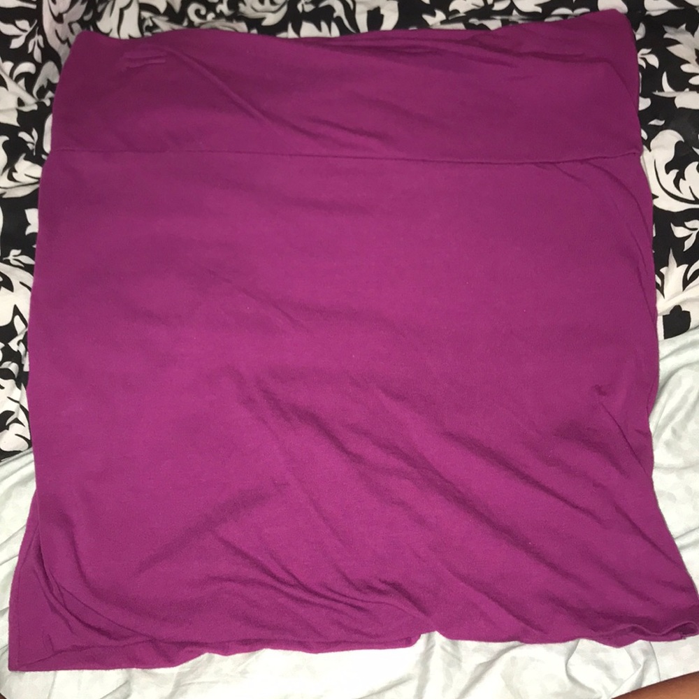 Plum colored skirt from Rue21